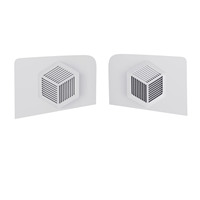 Coque remplaçable d'installation simple pour PS5 Slim Portal Console remplacement gauche droite couverture avec évent de refroidissement