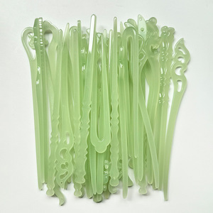 Horquillas <span class=keywords><strong>de</strong></span> ácido acético Xinbei, cuerpo principal <span class=keywords><strong>de</strong></span> alta calidad, Xiangyun Daily Versatile Updo-Character, múltiples estilos, 10 tartas - Product Image 1