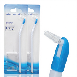 Prodotti Multiuso per l'Igiene Orale di Alta Qualità, Spazzolino Interdentale a Forma di L per la Pulizia Interdentale - Product Image 1