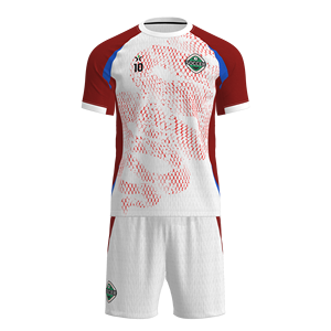 Tenue d'entraînement de football dernière génération, respirante, séchage rapide, 100 % polyester mesh, légère, anti-humidité, pour événements collectifs - Product Image 1
