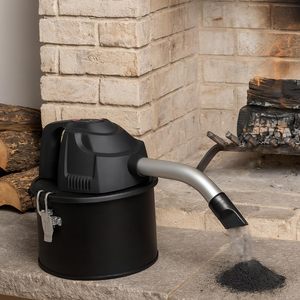 Aspirateur à cendres électrique 4L silencieux, moteur 600W, filtre HEPA lavable, réservoir en acier renforcé pour usage domestique et cheminée - Product Image 6