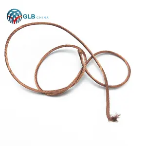 Cu-ETP Underground Flexible Factory Price 30/32/34/36/38/41/42AWG Tinned Round Braided Copper Cable