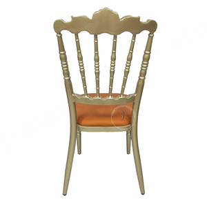 เก้าอี้ Napoleon chivari ทองสำหรับงานแต่งงาน - Product Image 4