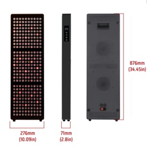 Terapia a Luce Infrarossa AZURE per Tutto il Corpo, Senza Sfarfallio, con Pannello di Terapia a Luce Rossa 660nm e 850nm RH1500 2512122 - Product Image 4