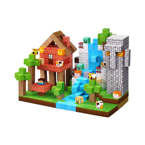 Blocs Magnétiques en Plastique Paico pour Enfants : Construisez le Monde des Mines avec le Kit de <span class=keywords><strong>Construction</strong></span> Portal – <span class=keywords><strong>Jouet</strong></span> Sensoriel STEM pour l'Extérieur - Product Image 4