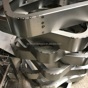 Chất lượng cao ISO9001 chứng nhận hàn tấm kim loại các bộ phận chế tạo dịch vụ thép không gỉ với 0.1mm khoan dung OEM tùy chọn - Product Image 5