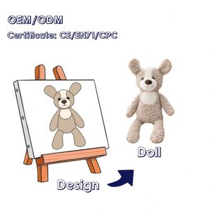 Vente en gros de poupées en peluche personnalisées, jouets en peluche doux et moelleux, nouveaux designs, jouets en peluche de petite taille, jouets en peluche personnalisés - Product Image 2