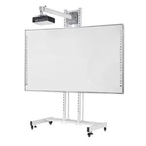 Akıllı sınıf akıllı tahta için ZHIPING dokunmatik 102 inç parmak dokunmatik interaktif beyaz tahta