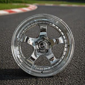 Rueda Deportiva Cromada S1 5x114.3/5x120/5x112 PCD 9.5J/10.5J de Aleación de Aluminio para Automóvil de Pasajeros, Nueva - Product Image 5