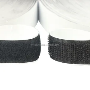 Velcros de formato redondo antiderrapante para carpetes com cola traseira colorida de nylon 3M tamanho personalizado de fábrica