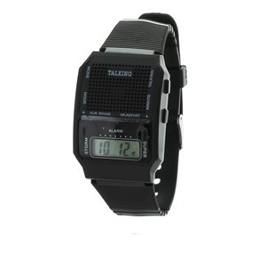 Orologio parlante anziano orologi sportivi personalizzati funzione di allarme analogico orologi digitali quadrati in Silicone - Product Image 1