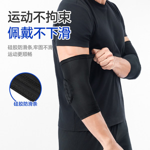 Manchon de protection pour coude en nid d'abeille, absorption des chocs, compression élastique, pour le basketball, protection sportive pour hommes, protection de base - Product Image 1