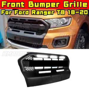 Kit carrosserie pour Ford Ranger T8 2018-2020, pare-chocs, calandre LED, calandre de course, calandre avant, calandre de pare-chocs avant, pièces extérieures - Product Image 1