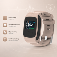 Montre de surveillance de la santé étanche avec signal GPS stable, rappel de médicaments, bracelet de suivi SOS pour les soins aux personnes âgées