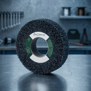 Disques abrasifs en carbure de silicium durables de marque italienne Discotelsisal Srl, disques à lamelles non tissés FW-CS 3M, outils de ponçage et de rugérisage - Product Image 2