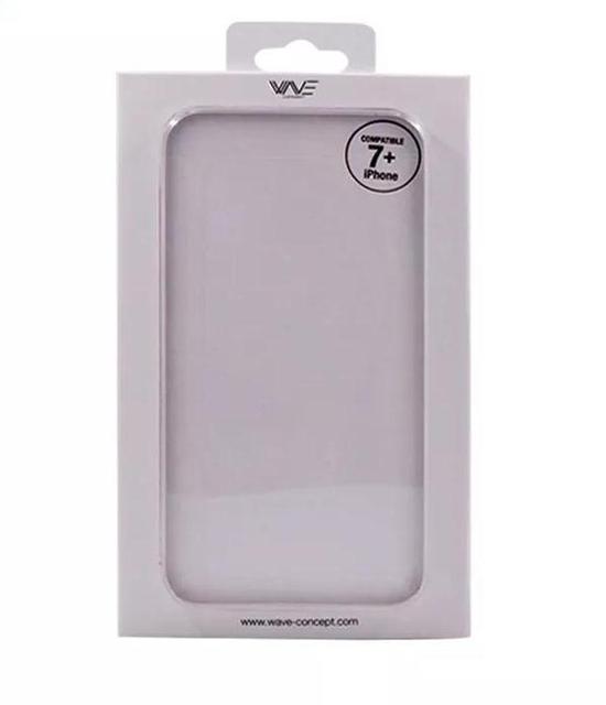 Custom Clamshell Folding Blister Plastic Packaging Box for IPhone Case Carton Box With Blister Holder