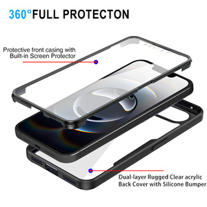 Custodia Protettiva <span class=keywords><strong>Trasparente</strong></span> Antiurto a 360 Gradi per <span class=keywords><strong>Apple</strong></span> iPhone 17e / 16e / SE 2025 - Product Image 2
