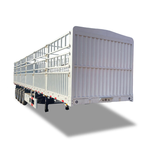 Semirremolque económico con estacas y diseño de descarga fácil para el transporte de productos agrícolas en <span class=keywords><strong>Costa</strong></span> de Marfil - Product Image 3