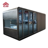 Vente Flash : Cabane Apple Moderne et Élégante, Maisonnette Préfabriquée de Haute Qualité, Étanche et Coupe-Vent, avec Panneaux Sandwich EPS 20/30/40 pieds