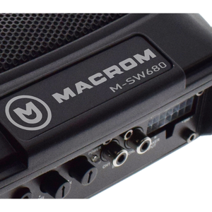 Subwoofer de voiture SW680 de 10 pouces avec bobine simple/double DC 12V/24V, cône en papier et contour en mousse pour systèmes audio de voiture - Product Image 2