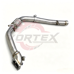 Vortex High Flow Downpipe for Jeep Wrangler Rubicon JL 2.0T 2018-2020 Racing Exhaust Front Pipe Performance Turbo System <b>Kit</b> - Product Image 2