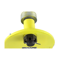 Logo personnalisé toutes sortes de modèles manuel Push I h Beam Chain Geared Lift Cart Monorail Gear Trolley