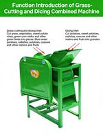 Nouveau Hachoir Automatique Portable pour Aliments Animaux et Herbe 2026 - Mini Hachoir à Légumes Haute Vitesse pour Ferme