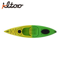 ITOO 3.8m 10ft simple rivière/Kayak pour la pêche en mer Offre Spéciale kayak de course assis pour 1 personne utilisation océan/rivière