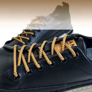 Cordones Redondos Personalizados de Cuerda Trenzada para Zapatillas de Lona, Zapatos de Skate, Calzado Deportivo Casual y de Moda, Venta al por Mayor y Suministro a Granel - Product Image 5