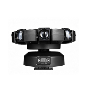 Faro mobile a LED da 260W con 16 bracci, luce wash RGBW 4in1 per palcoscenico, rotazione infinita a 360 gradi, luce professionale DMX512 per DJ - Product Image 3