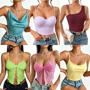 Liquidación de Ropa Casual de Segunda Mano para Mujer, Lote Mixto de Ropa Barata al por Mayor, Tops Cortos Sexys para Mujer - Product Image 1