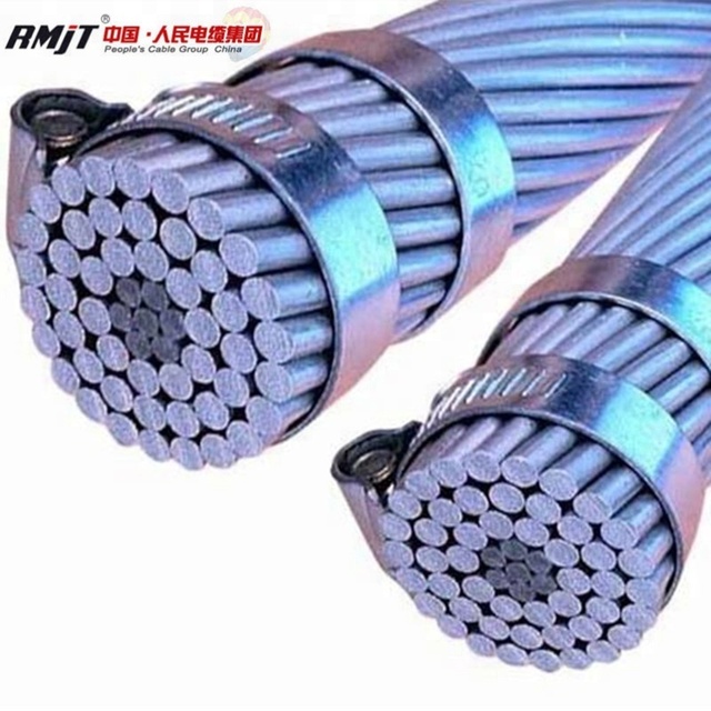 Acsr Conductor 215 IEC 61089 Aluminum Alloy Power Cable for Overhead Transmission Lines 16A Rated Stranded 500m Power Cables