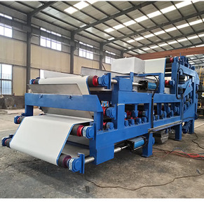 Strengthen Type <strong>Paper</strong> Pulp Fiber Dewatering <strong>Machine</strong> Cellulose Moisture Thickening <strong>Mill</strong> Dehydration Double Belt Filter Press - Product Image 6