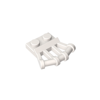 [Gobricks]GDS-771 Pièces de construction en plastique ABS à l'échelle 1:8, plaque spéciale 1x2 avec poignées angulaires sur le côté, référence 92692