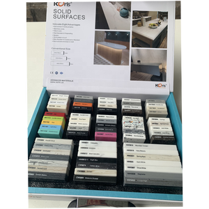 Prix d'usine Koris, pierre artificielle, marbre blanc, grande dalle, surface solide en acrylique pur modifiée, plaque pour comptoirs de cuisine - Product Image 6