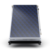 Collecteur solaire à plaque plate pour la formation en énergies renouvelables et l'enseignement en ingénierie thermique
