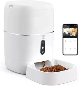 OEM tuya animal Smart Auto temporizzato alimentatore per cani intelligente distributore di cibo per gatti wifi telecamera remota 6L alimentatore automatico per animali domestici