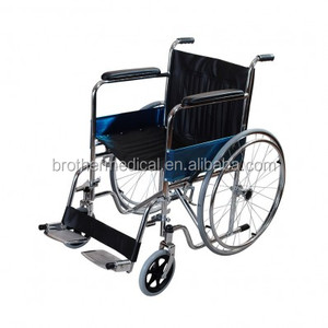 Silla de ruedas plegable Manual de acero, producto para el cuidado del hogar, <span class=keywords><strong>Fs809</strong></span> - Product Image 3