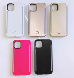 Led Light Up Selfie Case liuminated Cell Phone For iPhone 6 6S 7 8 Plus XR XS Max 11 PRO 12 Pro Max Case