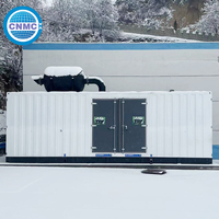 1000kVA 800kW 1MW Containerisierter Schallgedämpfter Dieselgenerator, Cummins Perkins Angetriebenes Industriegeneratorset mit Autostart ATS Verfügbar