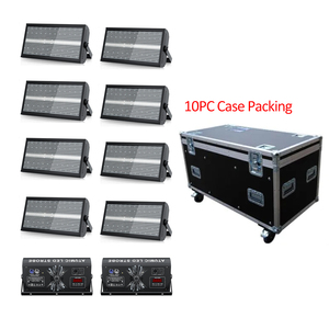 Ngoài trời không thấm nước mạnh mẽ 240 wát <span class=keywords><strong>LED</strong></span> colour blinder Strobe 10 cái trường hợp đóng gói rửa <span class=keywords><strong>RGB</strong></span> Trắng đuổi DMX Đèn sân khấu cho Đảng - Product Image 1