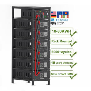Batería Lifepo4 10Kwh 20Kwh 50Kwh 75kwh 80 kwh 90kwh 100Kwh 96V 192V 384V Batería de litio de alto voltaje para la venta - Product Image 1