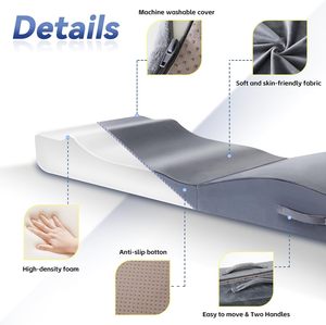 Matelas incurvé sur mesure pour lit <span class=keywords><strong>de</strong></span> cils, salon <span class=keywords><strong>de</strong></span> beauté, mousse à mémoire <span class=keywords><strong>de</strong></span> <span class=keywords><strong>forme</strong></span>, <span class=keywords><strong>surmatelas</strong></span> pour lit <span class=keywords><strong>de</strong></span> massage - Product Image 4