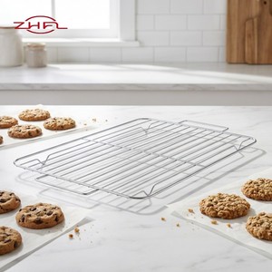 Customized 304 Stainless Steel Round <b>BBQ</b> Grill Grate with Heat Resistance for Roasting Restaurants Made Stainless Steel Wire - Product Image 3
