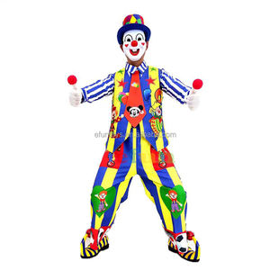 Efun kostum karnaval Halloween dewasa, kostum Cosplay badut profesional, sirkus, kostum pesta untuk dijual - Product Image 2