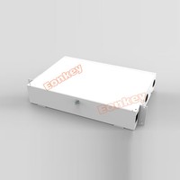 Ftth 48 Port 96 inti rak dudukan Odf serat optik distribusi bingkai Odf serat optik Patch Panel ODF
