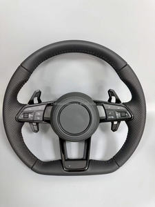 Volante Deportivo de Fibra de Carbono Real con Cuero y LED para Golf 8 GTI 2020, Compatible con Golf MK8 GTI R GTE <span class=keywords><strong>GTD</strong></span> Jetta Passat CC - Product Image 3