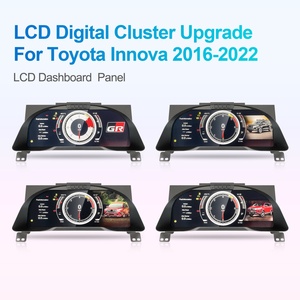 12.3" <b>Car</b> LCD Dashboard <b>for</b> Toyota Innova 2016-2023 Auto Meter Virtual Auto <b>Speedometer</b> Virtual Cockpit Tachometer - Product Image 4