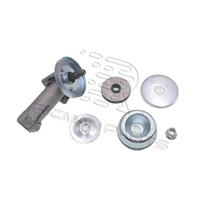 Tête d'engrenage renforcée compatible avec les débroussailleuses Stihl FS240 FS260 FS460 FS490 FS510 FS560 FS311 (références 41476400104, 41476410300) – Pièces de transmission