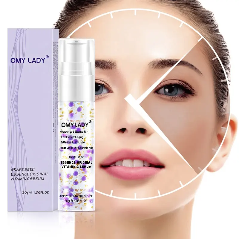 Vegan Organic Facial Serum best skin care Revitalizing Whitening Vitamin C q10 Serum